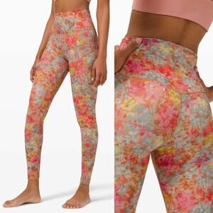 LULULEMON Align Pant 28" Inflorescence Multi Size 10